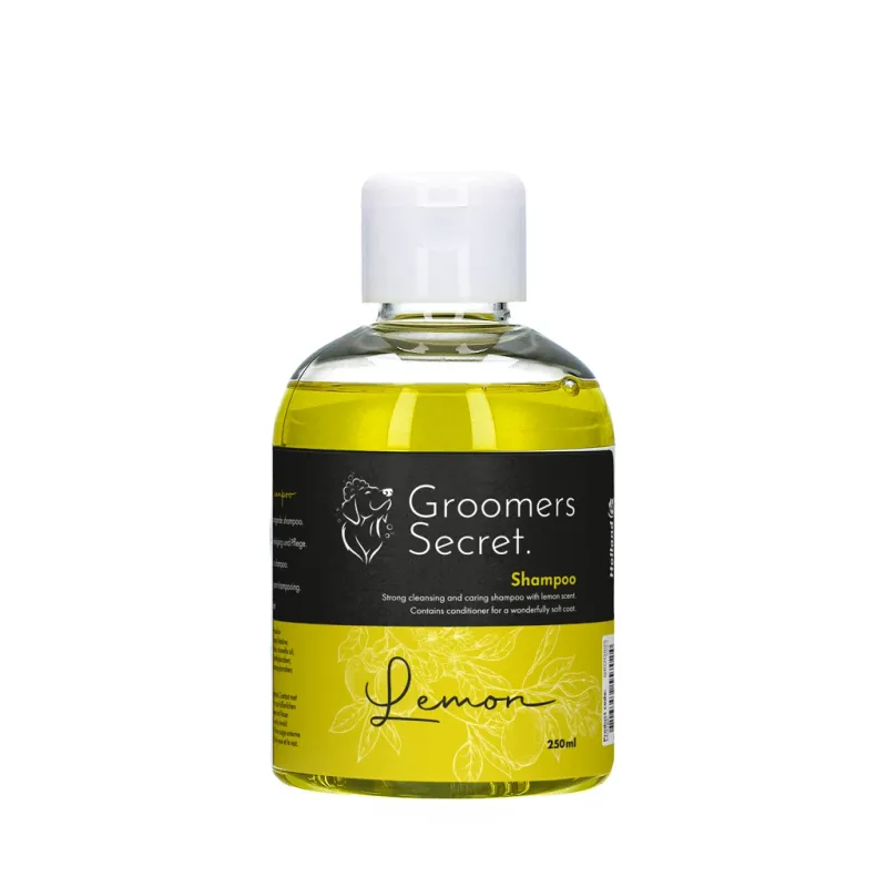 Groomers Secret Shampoo Zitrone 250 ml – Fellpflege – Hunde – Katzen