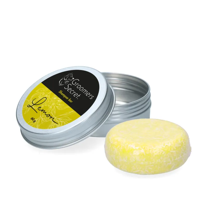 Groomers Secret Shampoo Bar Zitrone – Vegan – Fellpflege