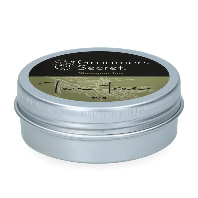 Groomers Secret Shampoo Bar Tea Tree – Vegan – Fellpflege