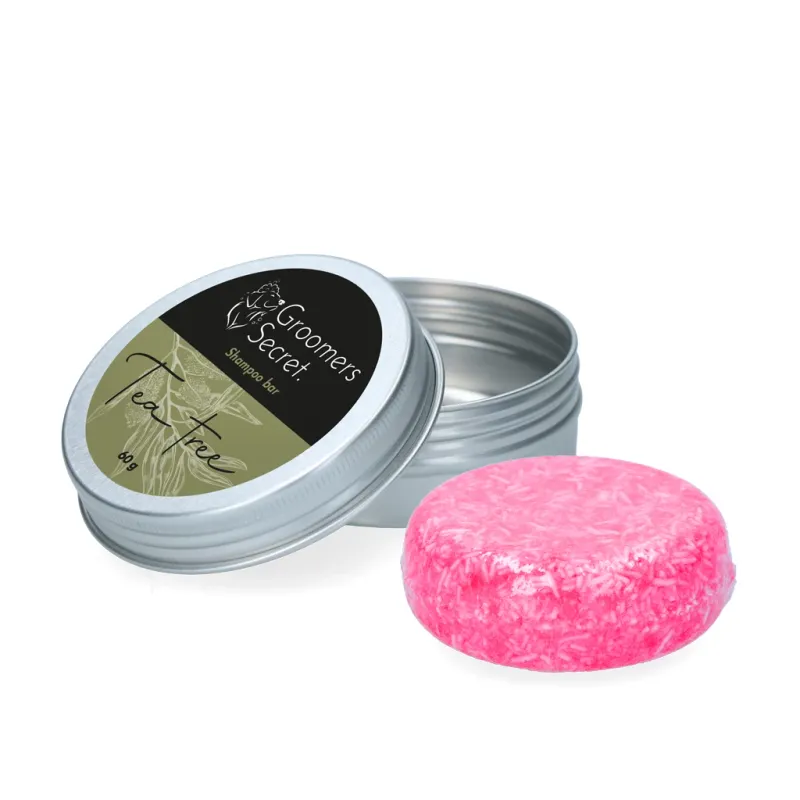 Groomers Secret Shampoo Bar Tea Tree – Vegan – Fellpflege