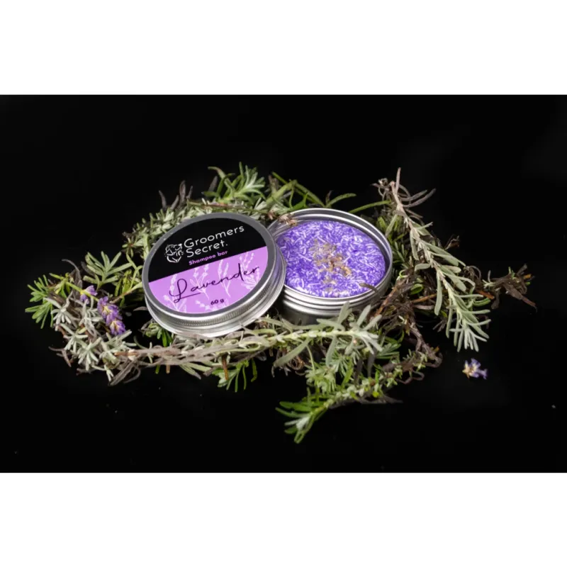 Groomers Secret Shampoo Bar Lavendel – Vegan – Fellpflege