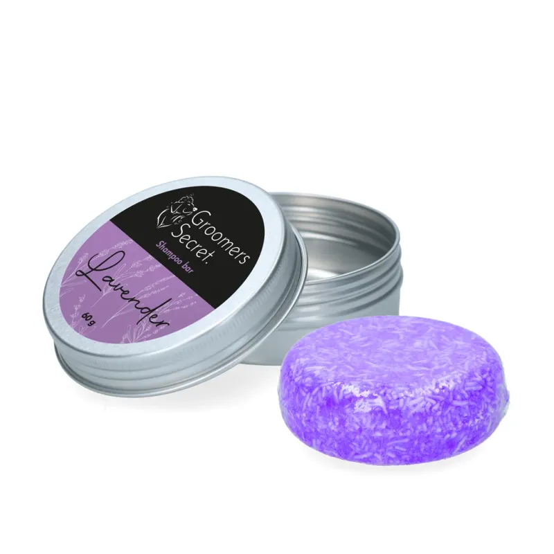 Groomers Secret Shampoo Bar Lavendel – Vegan – Fellpflege