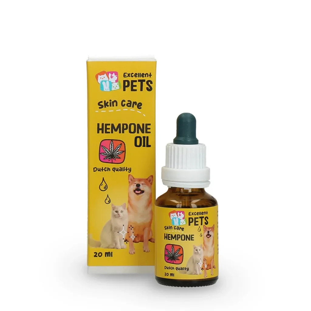 Excellent Pets HempOne Oil 20 ml – Hautpflege – Fellpflege – Hunde – Katzen