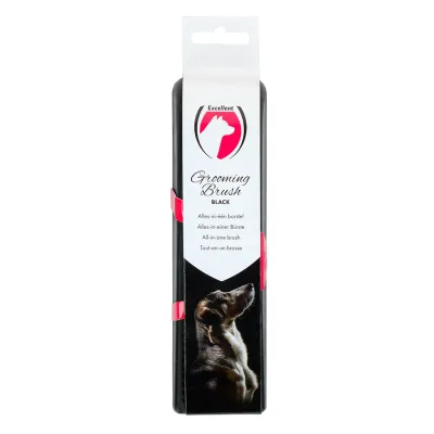 Excellent Pets Grooming Brush Medium Schwarz – Fellpflege – Massage