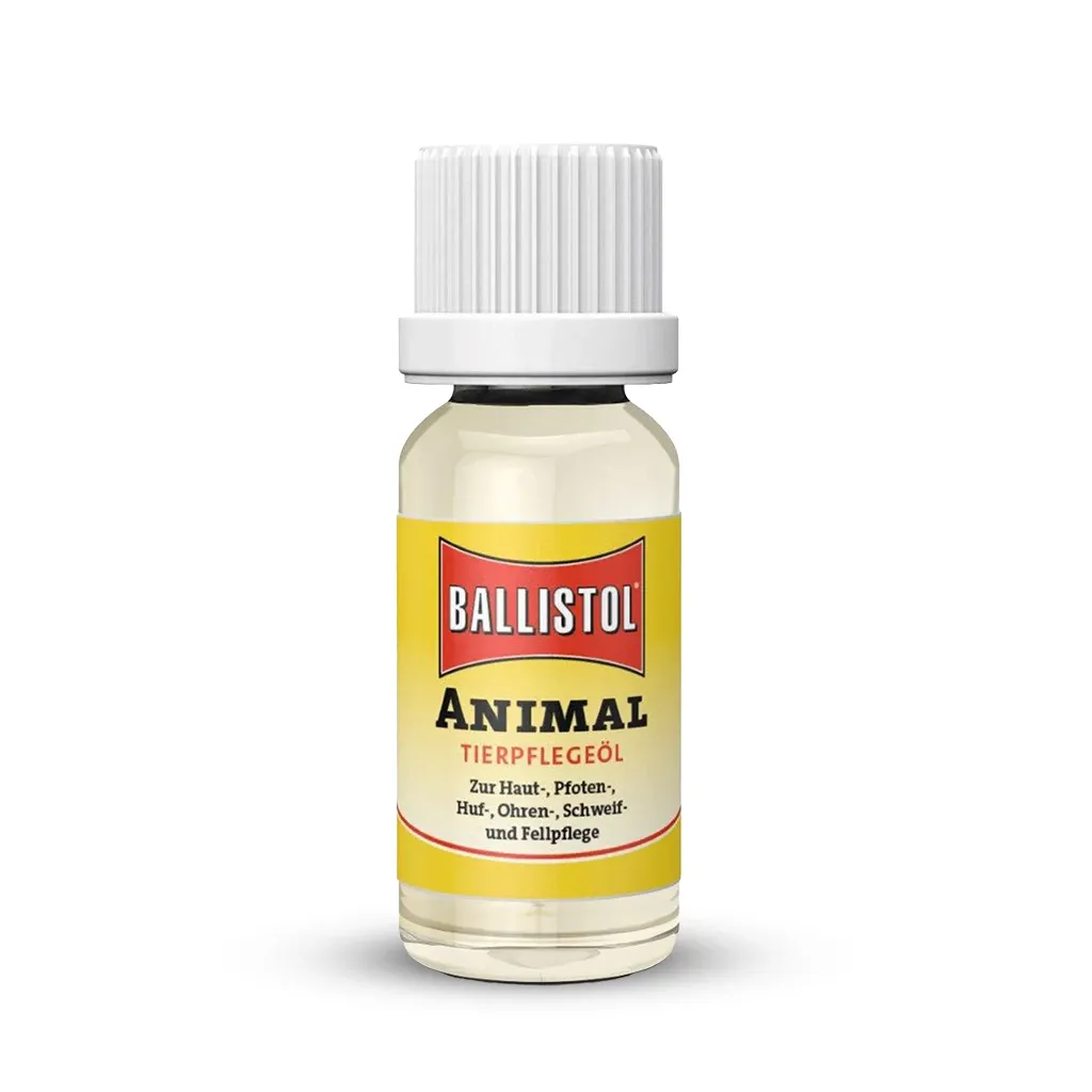 Ballistol Animal Oil 10 ml – Tierpflegeöl – Haut – Fell – Ohren – Pfoten