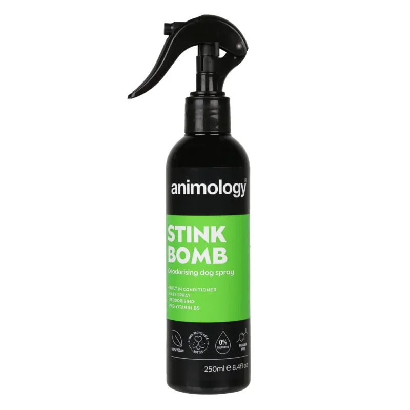 Animology Stink Bomb Deodorising Dog Spray 250 ml – Geruchsentferner