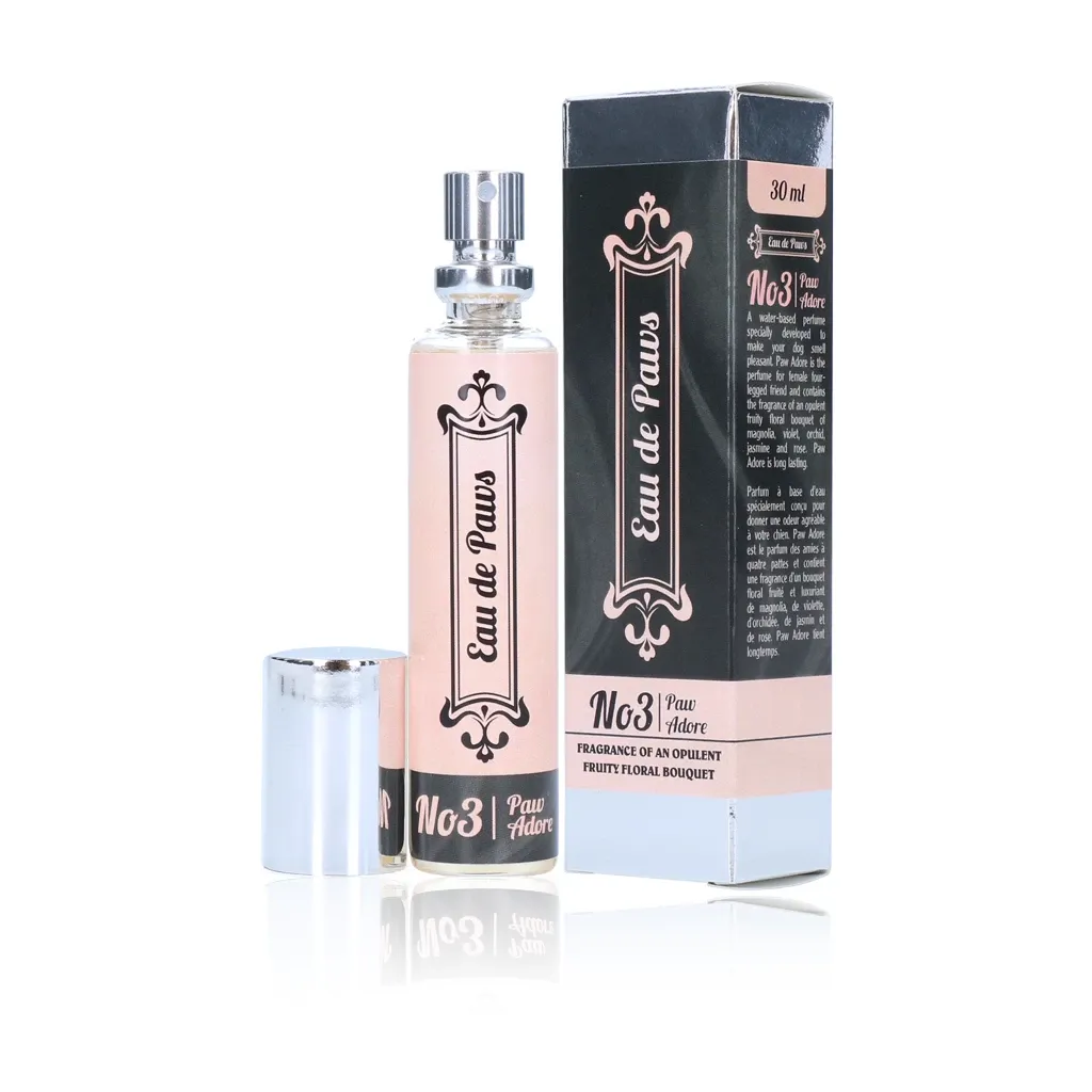 Eau de Paws No3 Paw Adore Hundeparfüm (female) 30 ml – Wasserbasiert