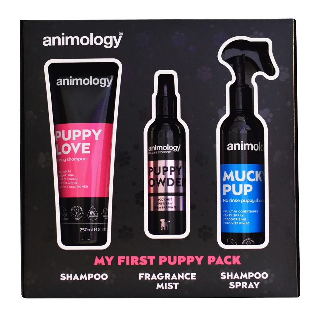 Animology My First Puppy Pack – Welpen-Pflegeset – Shampoo – Spray