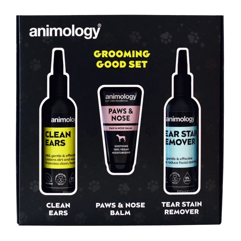 Animology Grooming Good Hunde-Pflegeset – Ohren – Augen – Pfoten – Nase