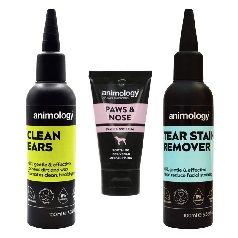 Animology Grooming Good Hunde-Pflegeset – Ohren – Augen – Pfoten – Nase