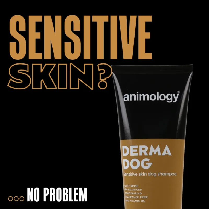 Animology Derma Dog Sensitive Skin Dog Hunde-Shampoo 250 ml – Sensible Haut
