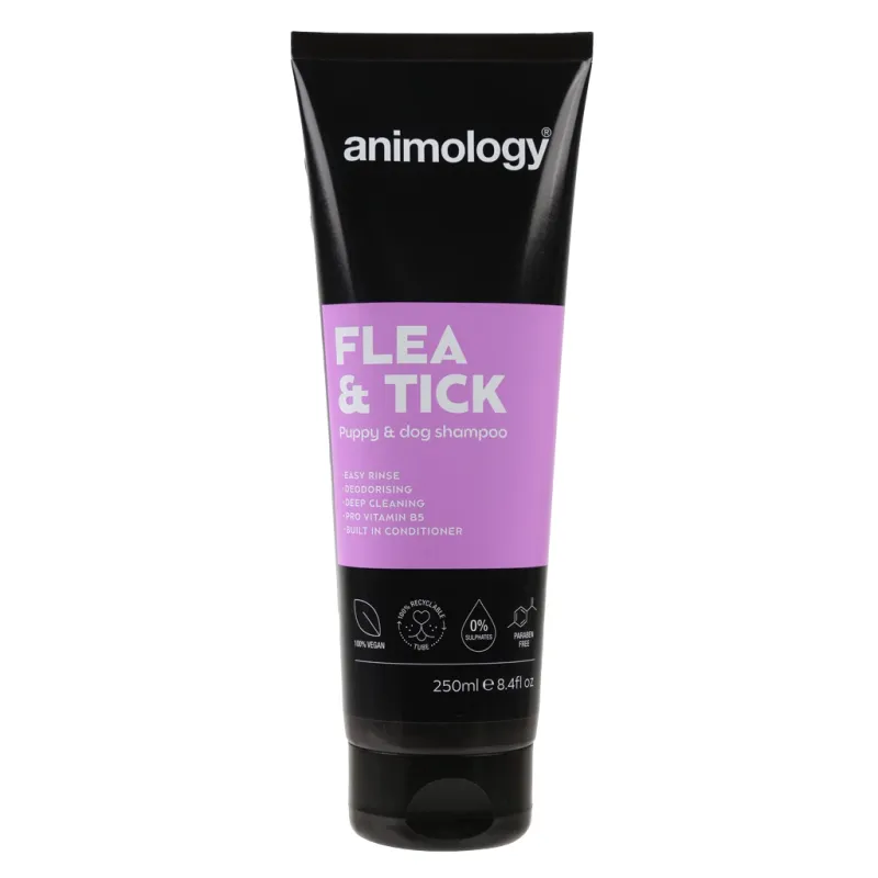 Animology Flea &amp; Tick Dog Hunde-Shampoo 250 ml – Floh- &amp; Zeckenshampoo