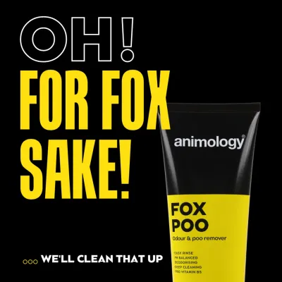 Animology Fox Poo Dog Hunde-Shampoo 250 ml – Geruchsentferner – Tiefenreinigung