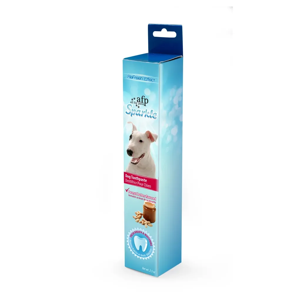 AFP Sparkle - Toothpaste Erdnussbutter 60 g – Zahnpasta – Hunde
