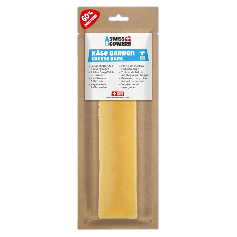 SwissCowers Cheese Bars Original L – Käsestick – Hunde