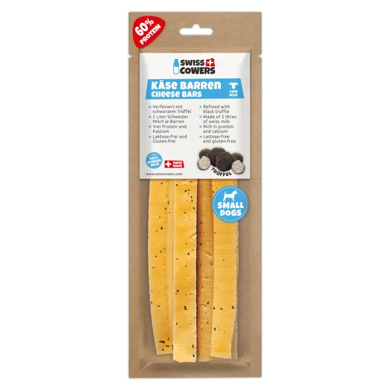 SwissCowers Cheese Bars Truffle S – Käsestick – Hunde
