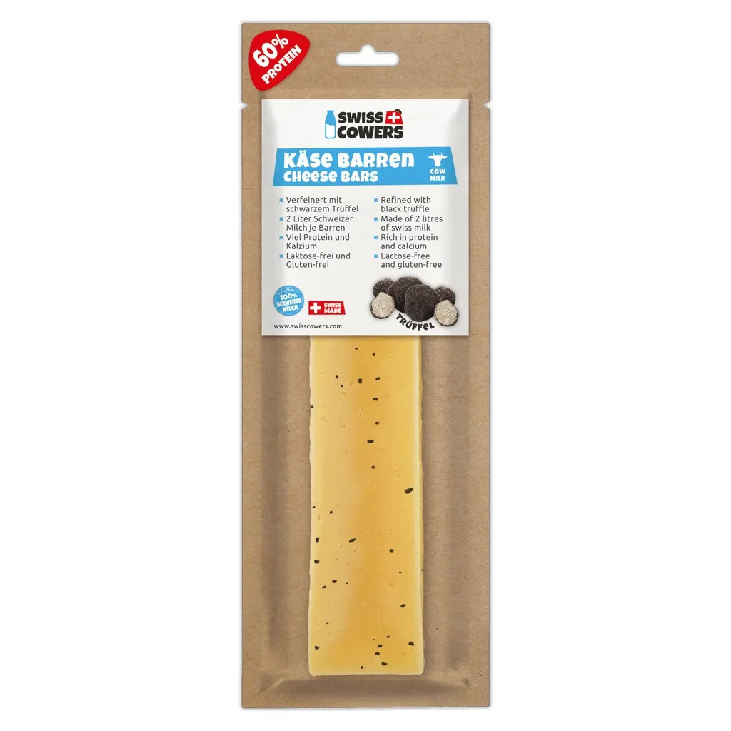 SwissCowers Cheese Bars Trüffel L – Käsestick – Hunde