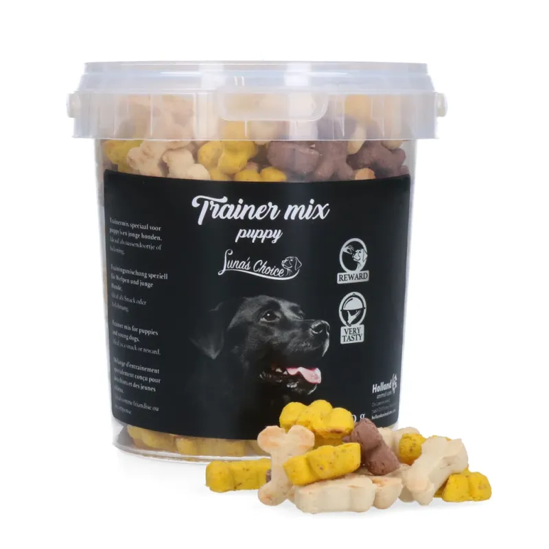 Luna's Choice Trainer Mix Puppy Kekse (klein) 400 g – Trainingsmischung – Welpen