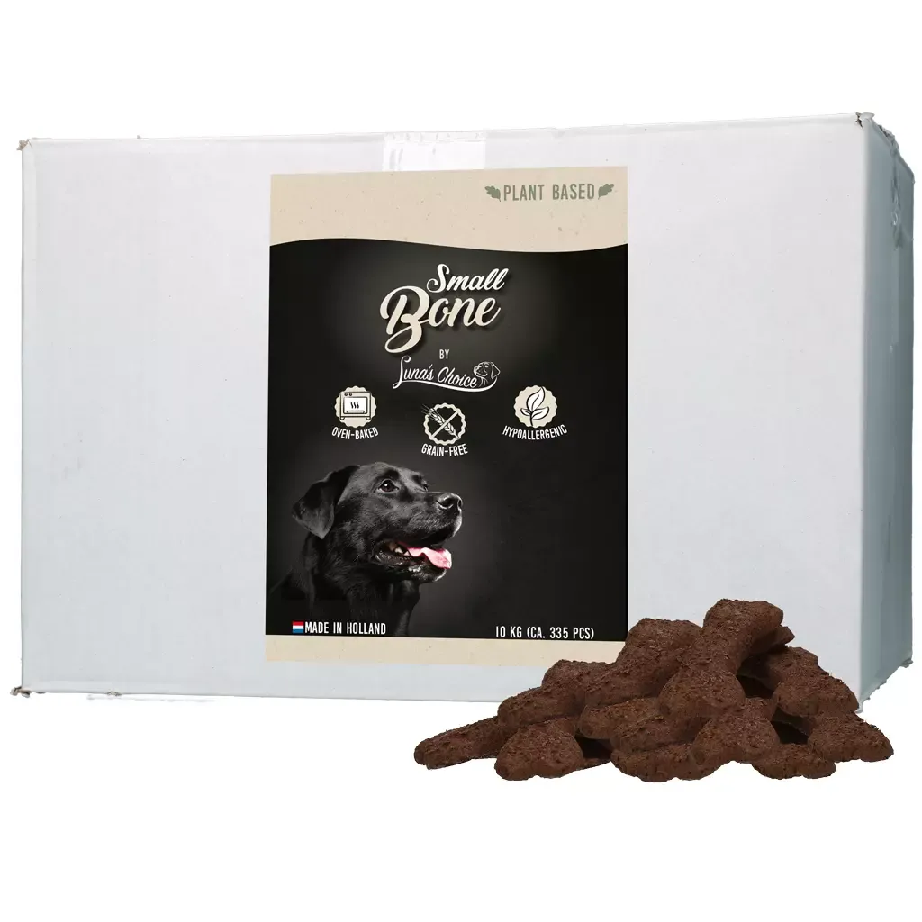 Luna’s Choice Pflanzlicher Snack Grosspackung Bone Small 10 kg – Hundesnack