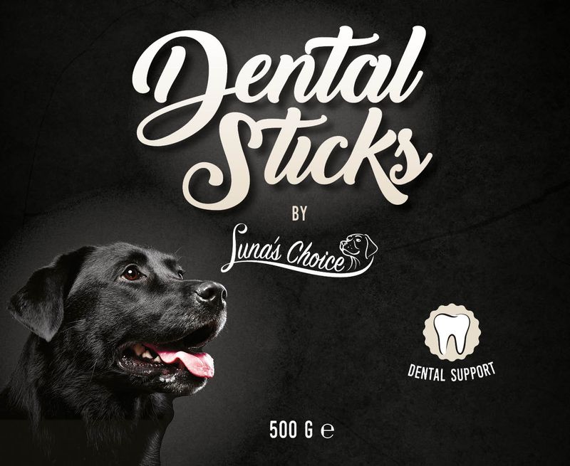 Luna's Choice Dental Sticks 500 g – Zahnpflege-Sticks – Hunde