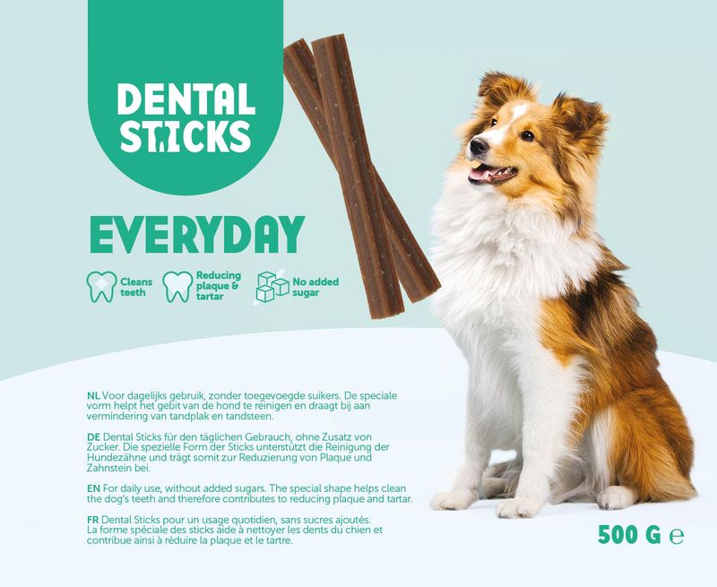 Dental Sticks 500 g – Täglicher Snack – Zahnpflege – Hunde