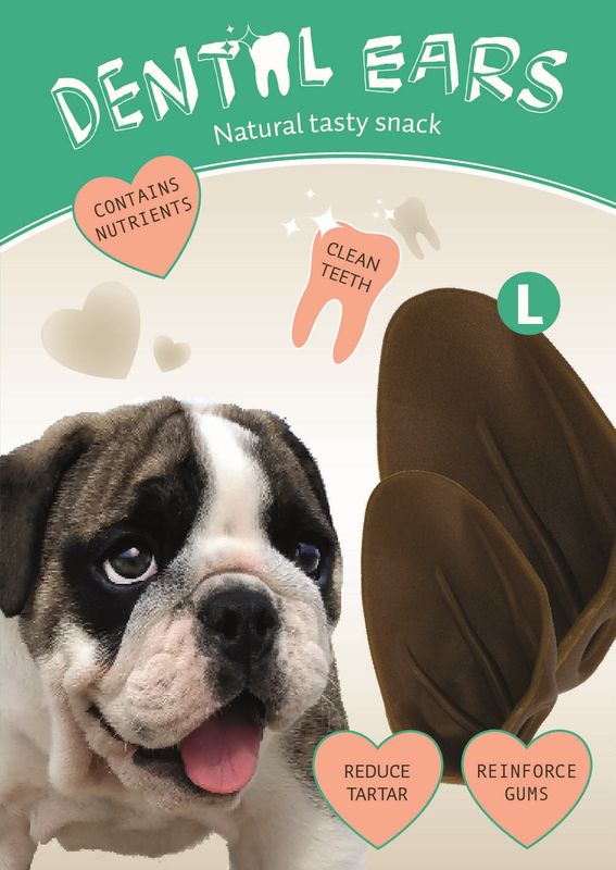Dental Ears Large 6 St. – Kausnack – Hunde