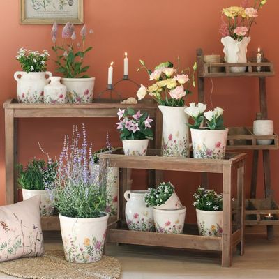 Tisch Set H68/L78/B42 cm | natur