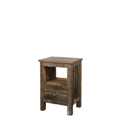 Grimaud Nachttisch / kleine Kommode mit Schublade H63/L44/B37 cm | natur