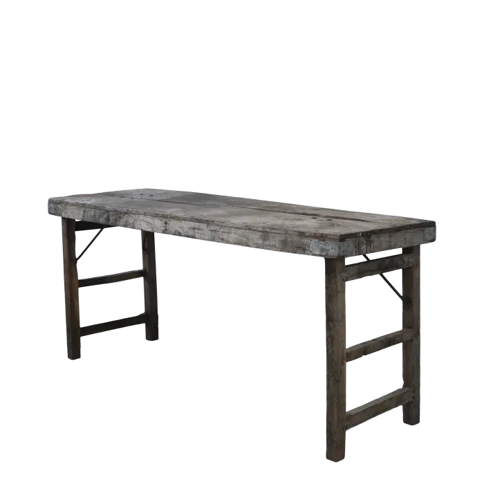 Grimaud alter Holztisch H67/L150/B75 cm | natur Grimaud alter Holztisch H67/L150/B75 cm | natur