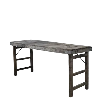 Grimaud alter Holztisch H67/L150/B75 cm | natur