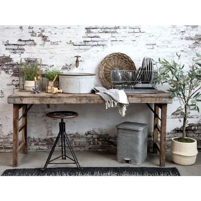 Grimaud alter Holztisch H67/L150/B75 cm | natur