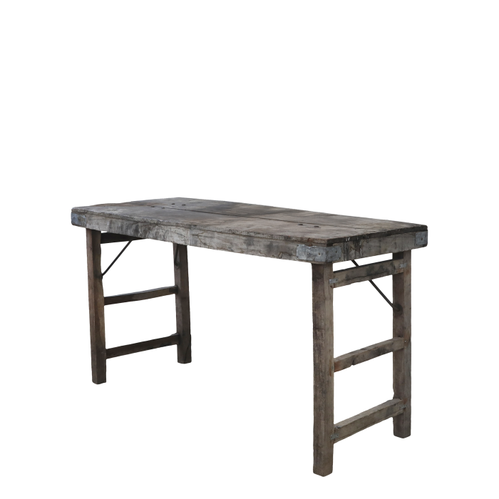 Grimaud alter Holztisch / Esstisch H67/L120/B60 cm | natur Grimaud alter Holztisch / Esstisch H67/L120/B60 cm | natur