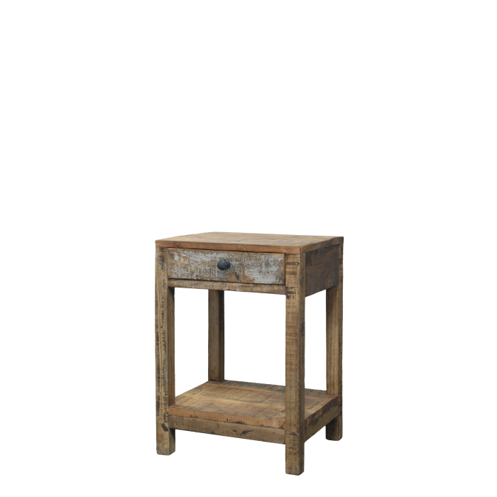 2er Set Grimaud Beistelltisch / Nachttisch mit Schublade H52/L36/B30 cm | natur 2er Set Grimaud Beistelltisch / Nachttisch mit Schublade H52/L36/B30 cm | natur