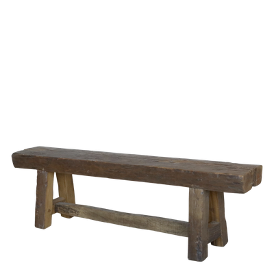 Grimaud Massive Bank / Couchtisch H45/L150/B26 cm | natur