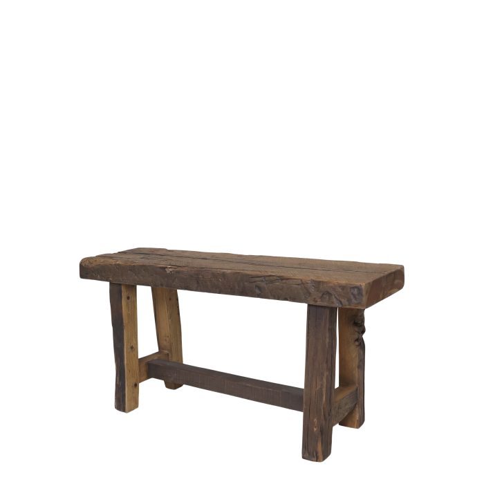 2er Set Grimaud Holzbank H45/L90/B20 cm | natur