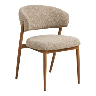 2er Set Cavi Esszimmerstuhl Holzoptik Sandfarben | Natur 2er Set Cavi Esszimmerstuhl Holzoptik Sandfarben | Natur