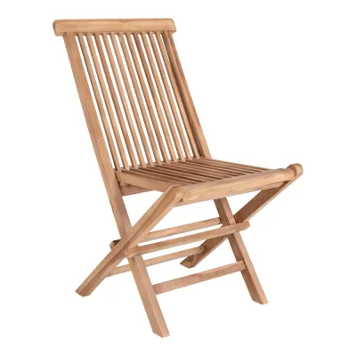 2er Set Toledo Gartenstuhl Esszimmerstuhl Teakholz | Natur 2er Set Toledo Gartenstuhl Esszimmerstuhl Teakholz | Natur