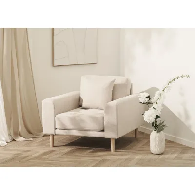 Lido Lounge-Sessel Stoff | Sandfarben