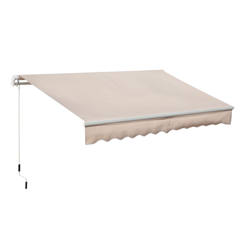 Sonnenstore Ausfallmarkise Kurbelöffnung 295x200 cm | Beige Sonnenstore Ausfallmarkise Kurbelöffnung 295x200 cm | Beige