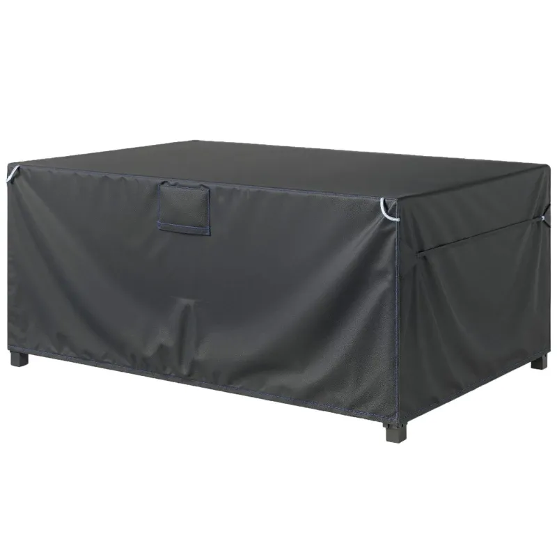 Schutzhülle Gartenmöbel Winterfest Wasserdicht Winddicht Anti-UV Abdeckplane 180x120x74cm | Schwarz Schutzhülle Gartenmöbel Winterfest Wasserdicht Winddicht Anti-UV Abdeckplane 180x120x74cm | Schwarz