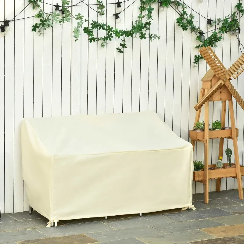 Gartenmöbelabdeckung Abdeckhaube Abdeckplane Wasserdicht 140x84x56/94cm Oxford 600D | Beige