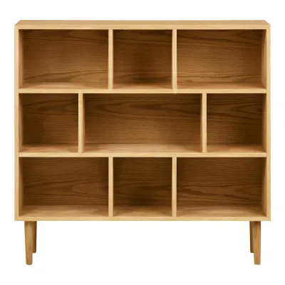 Oshawa Bücherregal Bücherschrank Eiche | Natur
