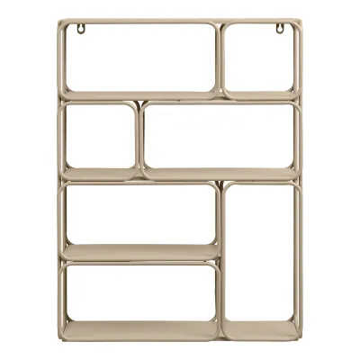 Lanciano Wandregal Metall | Beige