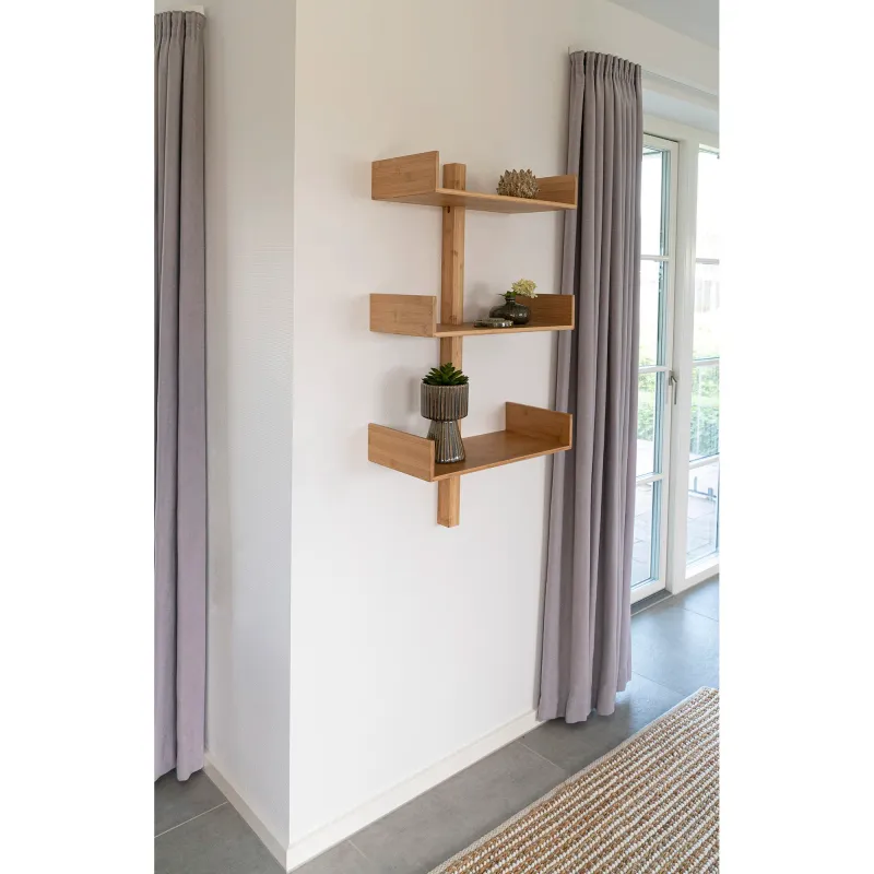 Villa Shelf Wandregal Bambus | Natur