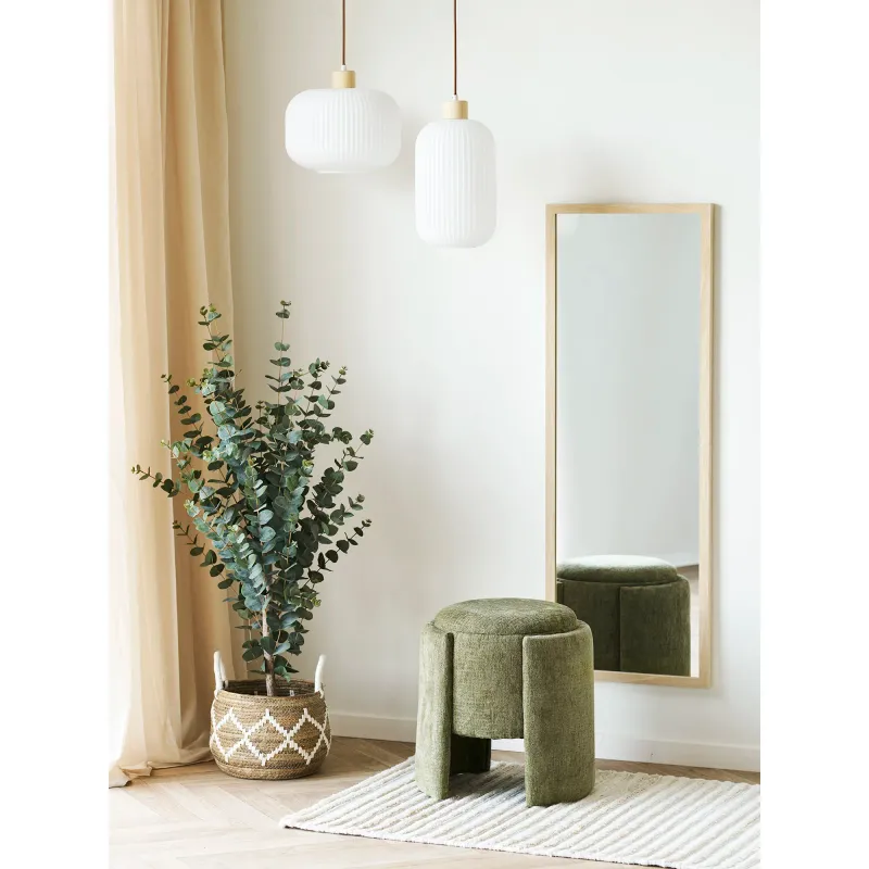 Walsdorf-Pouf Stauraum Sitzpuff | Grün
