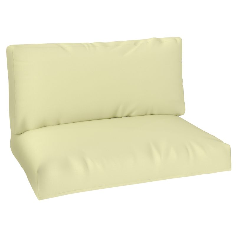 Palettenkissen Draussen 2 Sitzer Sitzkissen Euro Palette Waschbar | Beige Palettenkissen Draussen 2 Sitzer Sitzkissen Euro Palette Waschbar | Beige