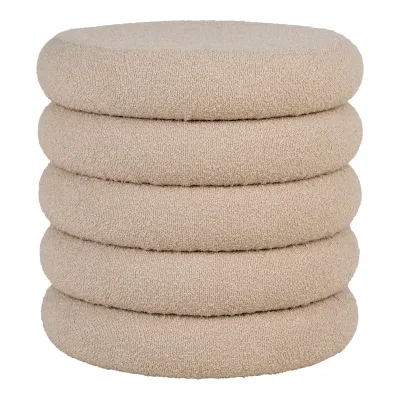 Brooklyn Pouf Stauraum Bouclé | Beige Brooklyn Pouf Stauraum Bouclé | Beige