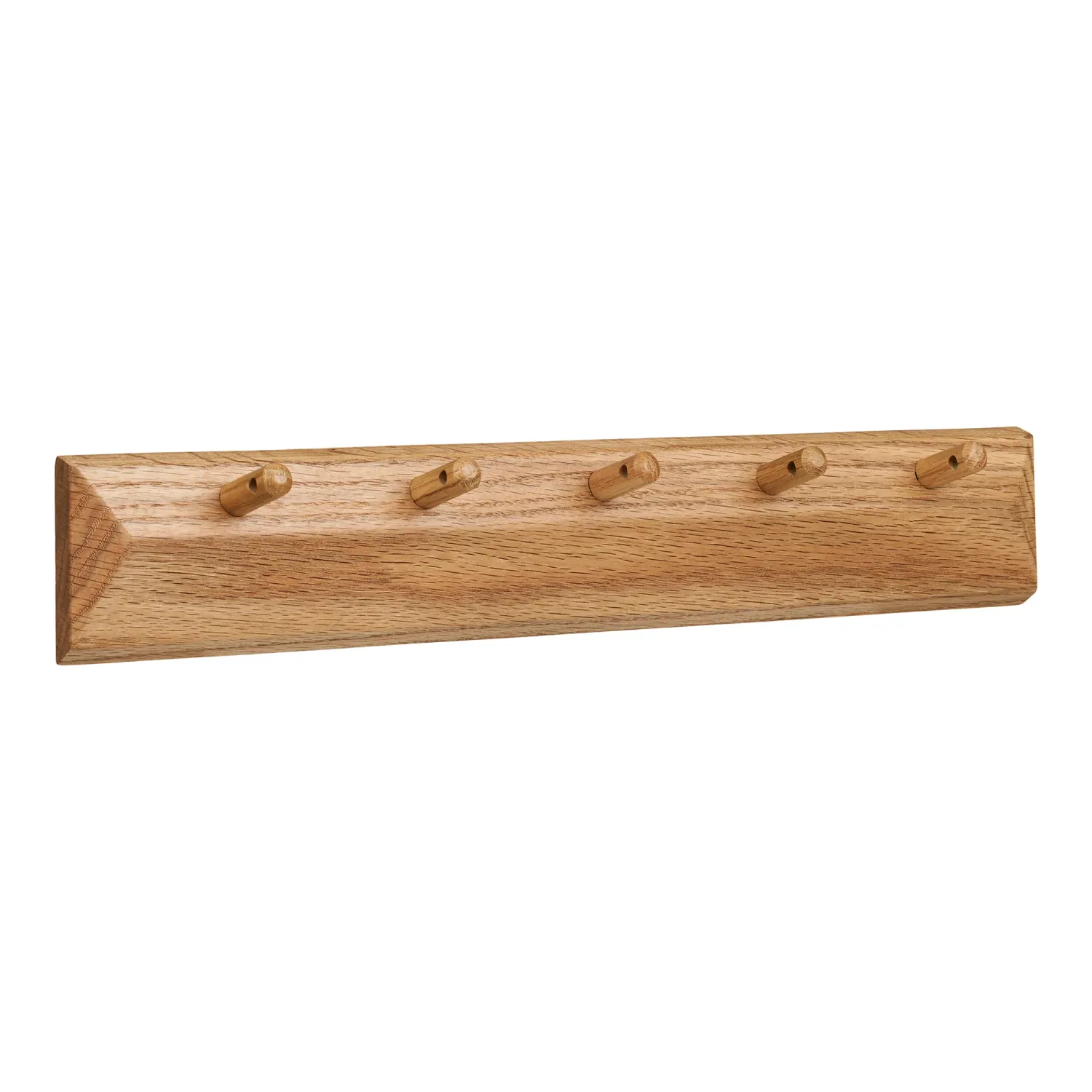 Barco Wandgarderobe mit 5 Haken | Eiche Barco Wandgarderobe mit 5 Haken | Eiche