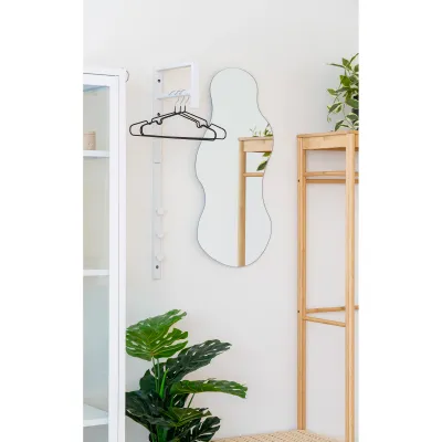 Kleiderständer Garderobe Trento Metall | Weiss