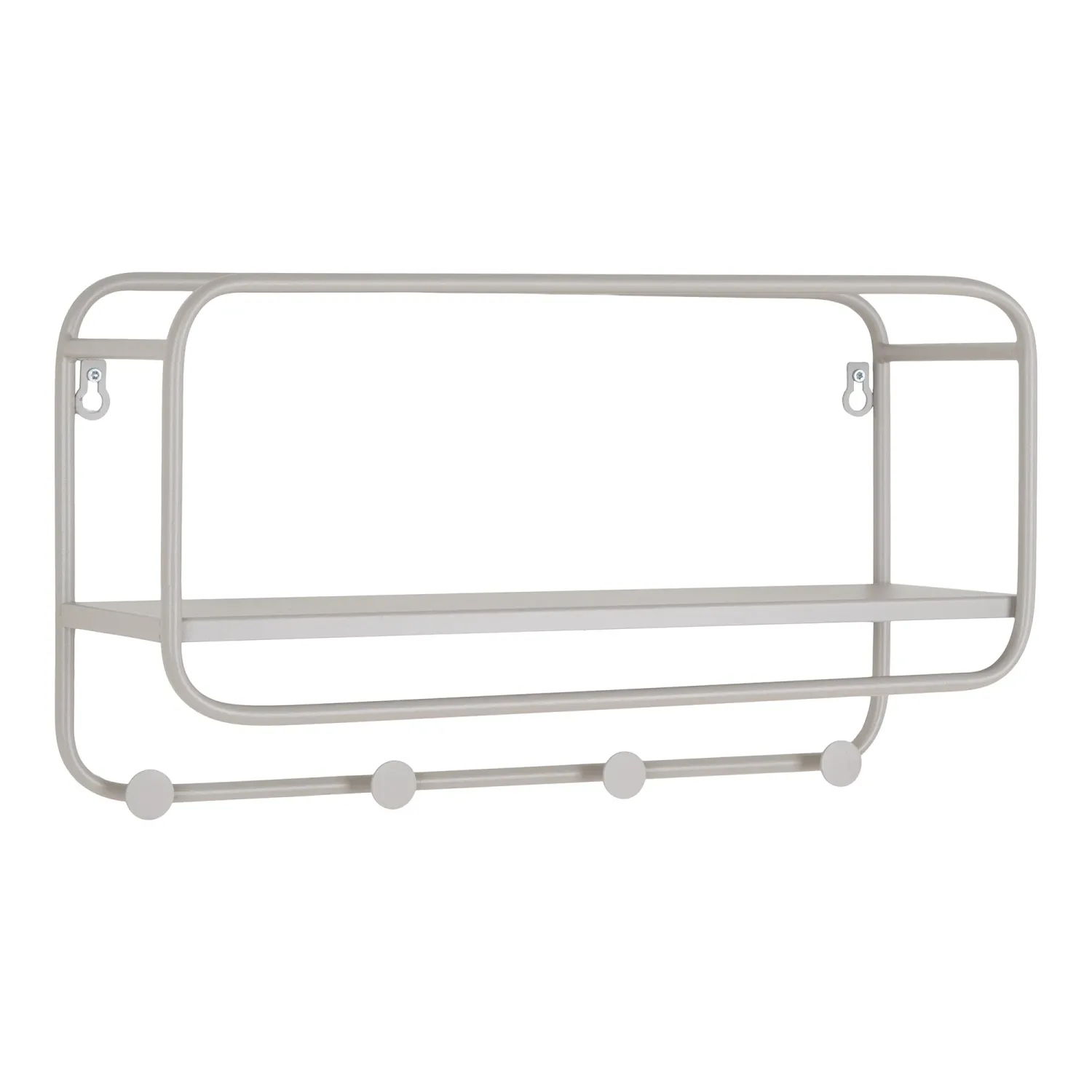 Wandgarderobe Hutablage Fair Stahl | Grau Wandgarderobe Hutablage Fair Stahl | Grau